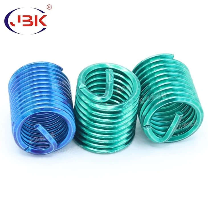 Colored steel wire thread inserts (41)